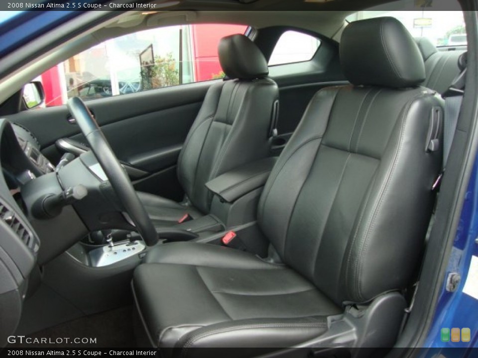 Charcoal Interior Photo for the 2008 Nissan Altima 2.5 S Coupe #50489713