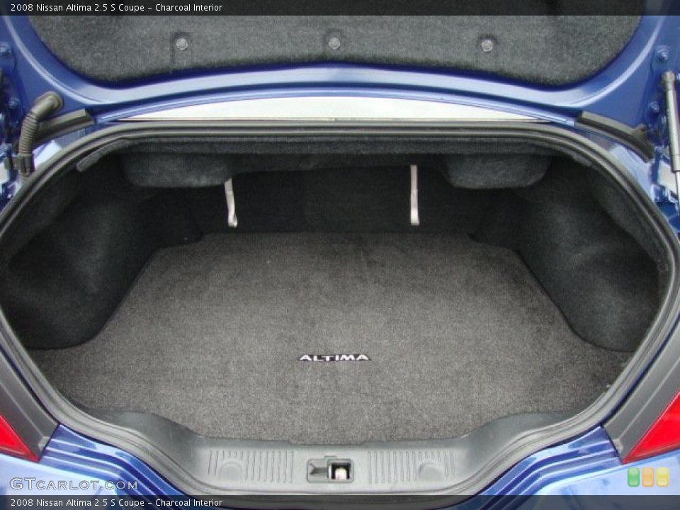 Charcoal Interior Trunk for the 2008 Nissan Altima 2.5 S Coupe #50489728