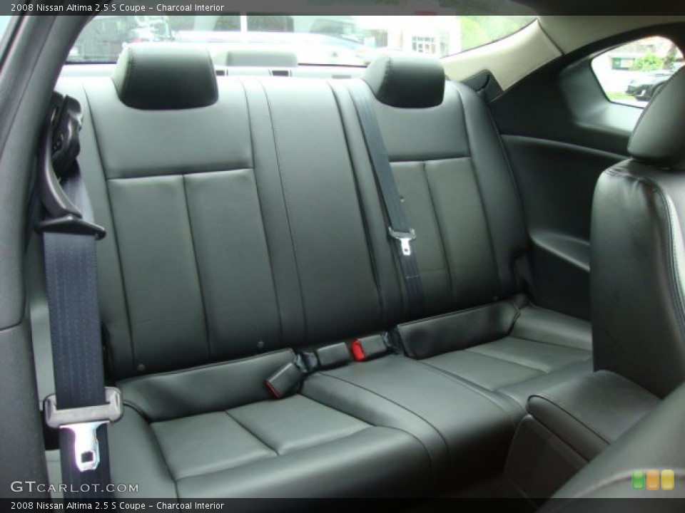 Charcoal Interior Photo for the 2008 Nissan Altima 2.5 S Coupe #50489770