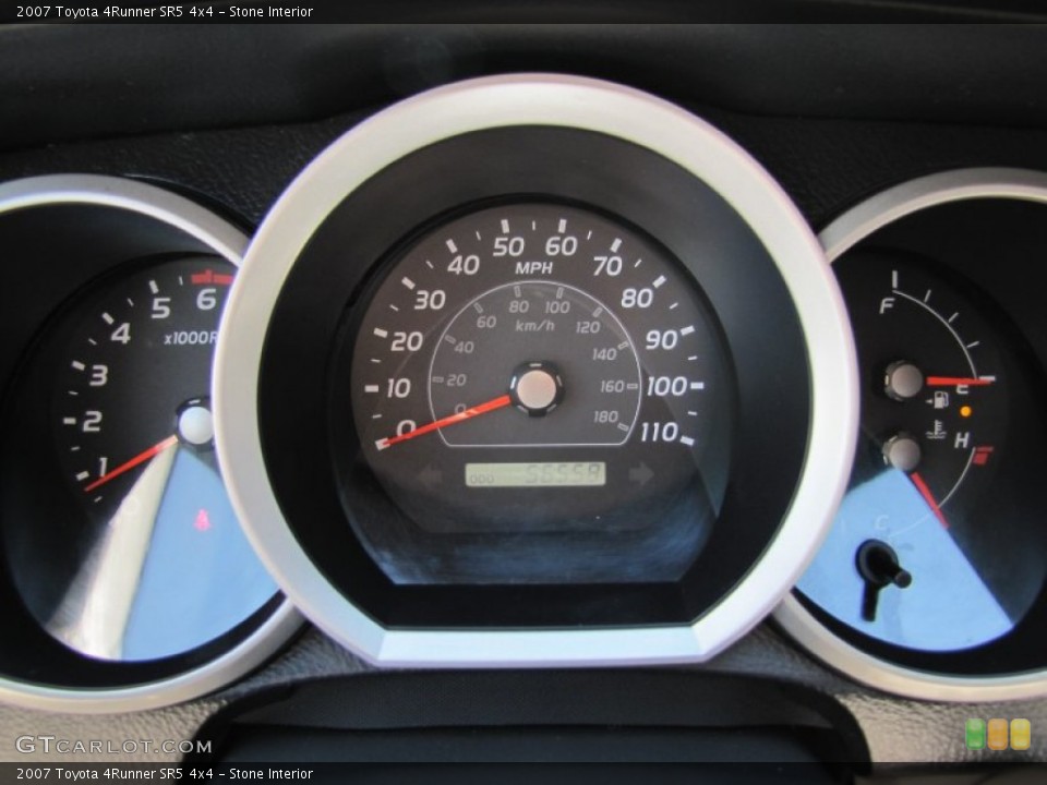Stone Interior Gauges for the 2007 Toyota 4Runner SR5 4x4 #50491860