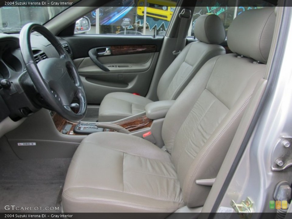 Gray Interior Photo for the 2004 Suzuki Verona EX #50491960