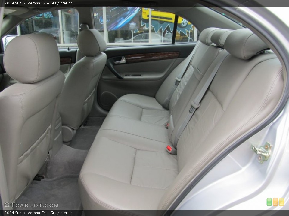 Gray Interior Photo for the 2004 Suzuki Verona EX #50491981