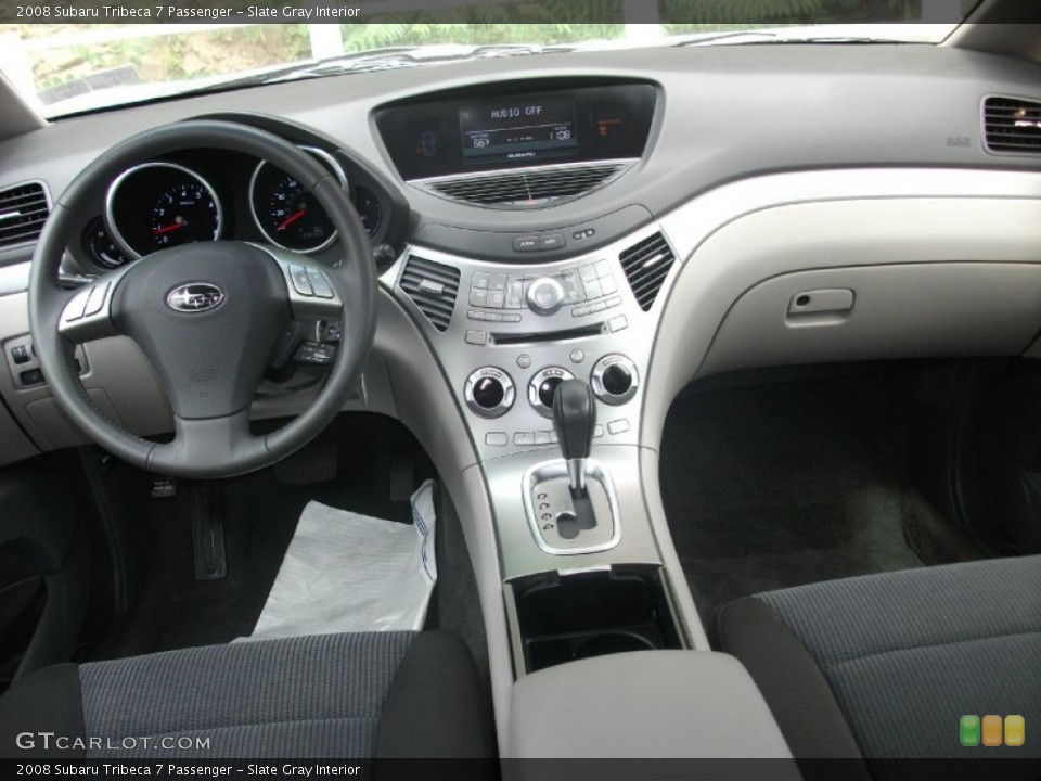 Slate Gray Interior Dashboard for the 2008 Subaru Tribeca 7 Passenger #50492827