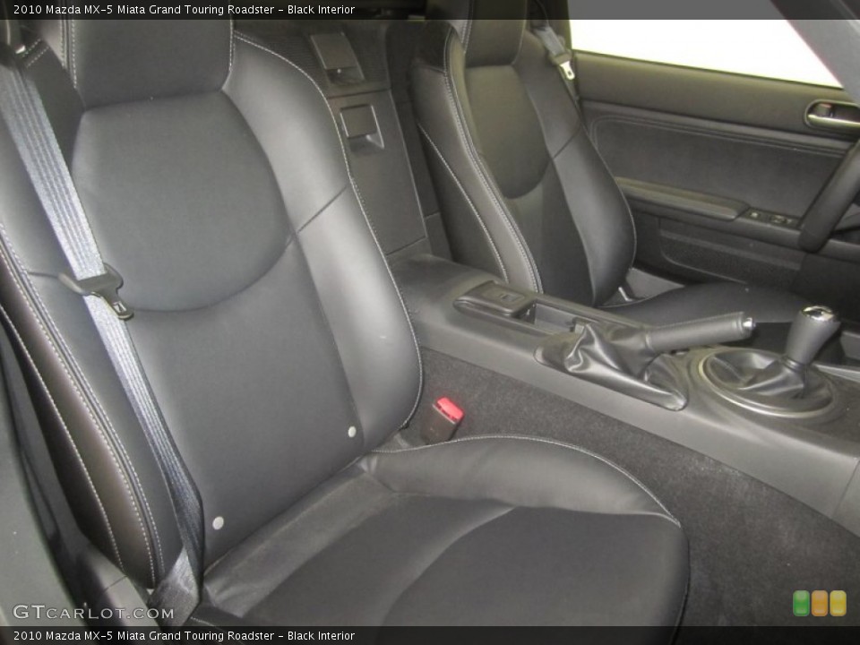 Black Interior Photo for the 2010 Mazda MX-5 Miata Grand Touring Roadster #50493079
