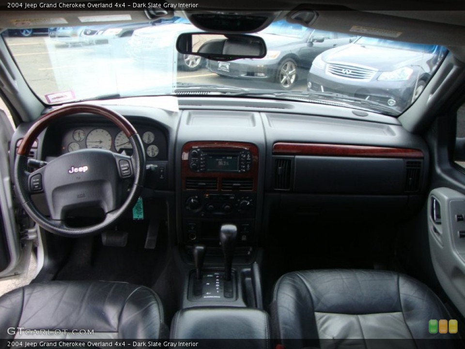 Dark Slate Gray Interior Dashboard for the 2004 Jeep Grand Cherokee Overland 4x4 #50494678