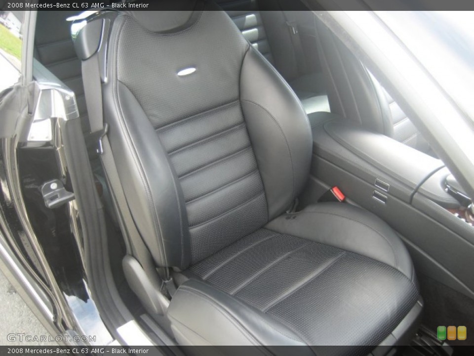 Black Interior Photo for the 2008 Mercedes-Benz CL 63 AMG #50495725