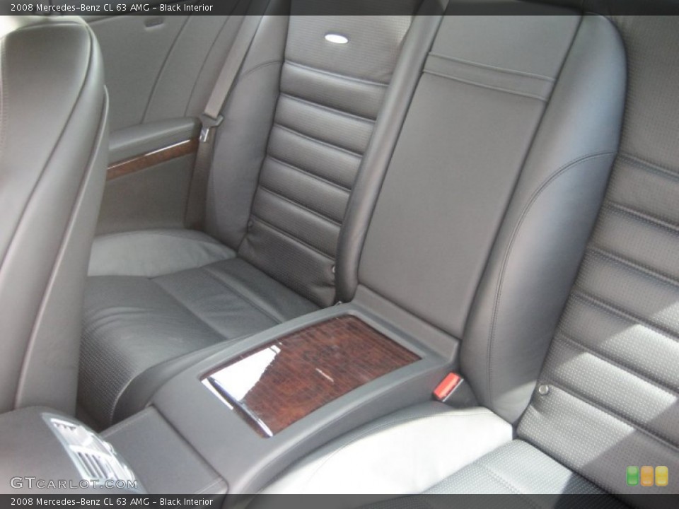 Black Interior Photo for the 2008 Mercedes-Benz CL 63 AMG #50495761
