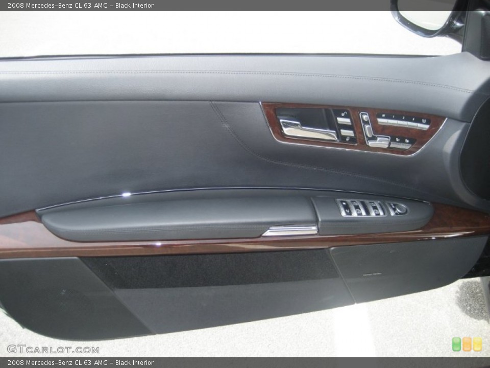 Black Interior Door Panel for the 2008 Mercedes-Benz CL 63 AMG #50495797