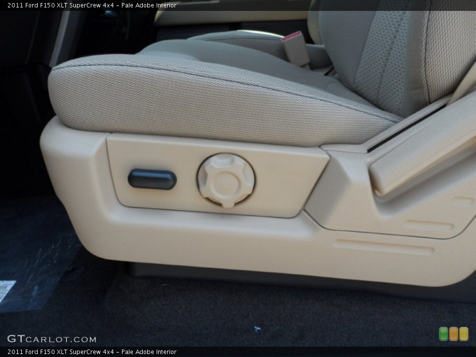 Pale Adobe Interior Controls for the 2011 Ford F150 XLT SuperCrew 4x4 #50497486