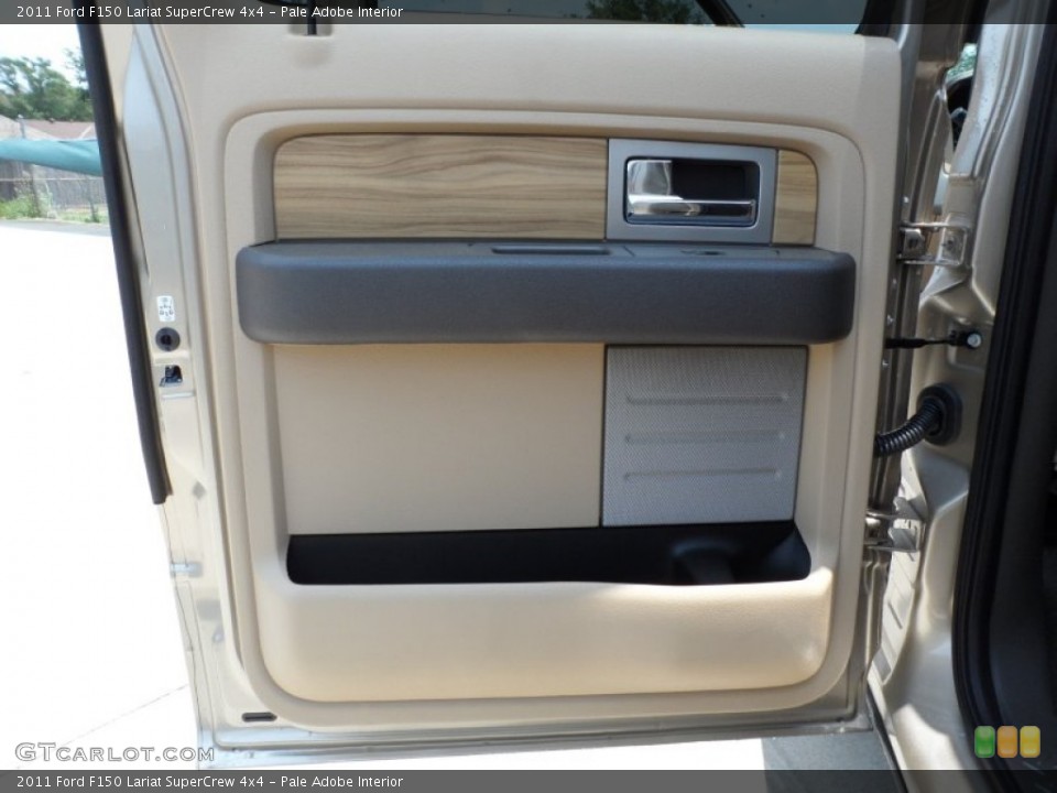 Pale Adobe Interior Door Panel for the 2011 Ford F150 Lariat SuperCrew 4x4 #50497864