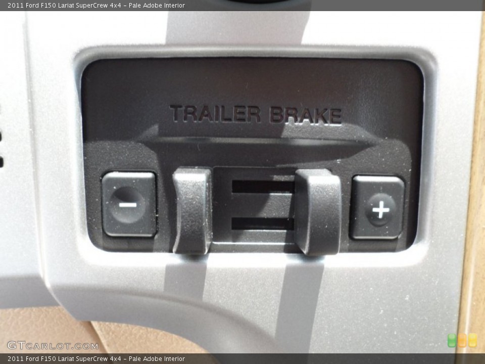 Pale Adobe Interior Controls for the 2011 Ford F150 Lariat SuperCrew 4x4 #50498036