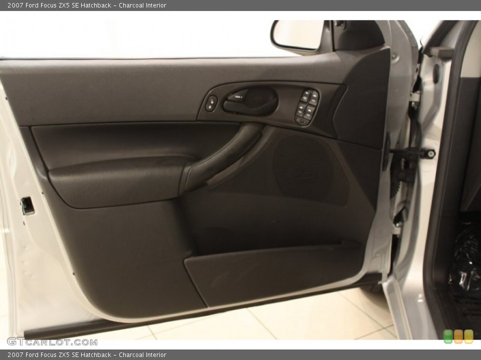 Charcoal Interior Door Panel for the 2007 Ford Focus ZX5 SE Hatchback #50498801