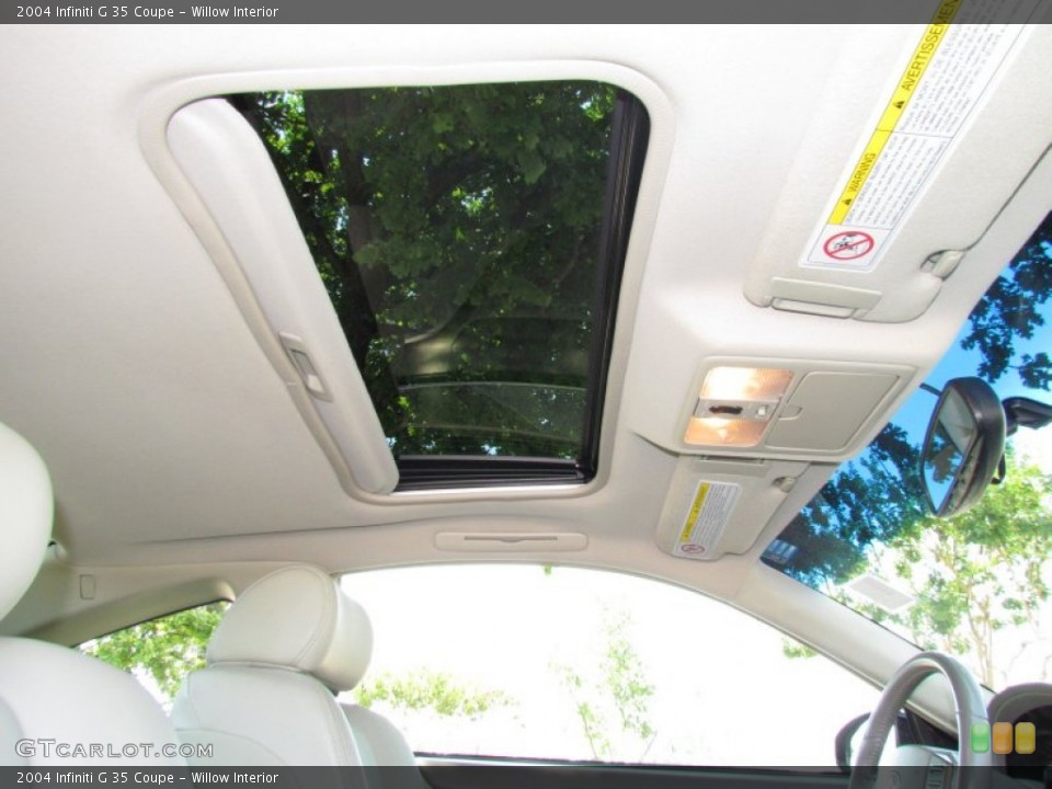 Willow Interior Sunroof for the 2004 Infiniti G 35 Coupe #50498900
