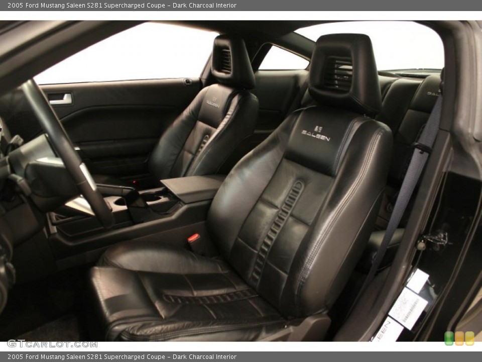 Dark Charcoal Interior Photo for the 2005 Ford Mustang Saleen S281 Supercharged Coupe #50499011