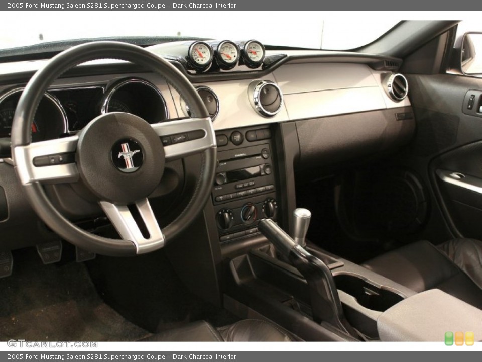 Dark Charcoal Interior Dashboard for the 2005 Ford Mustang Saleen S281 Supercharged Coupe #50499029