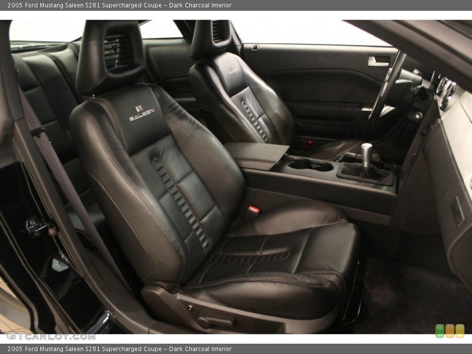 Dark Charcoal Interior Photo for the 2005 Ford Mustang Saleen S281 Supercharged Coupe #50499098