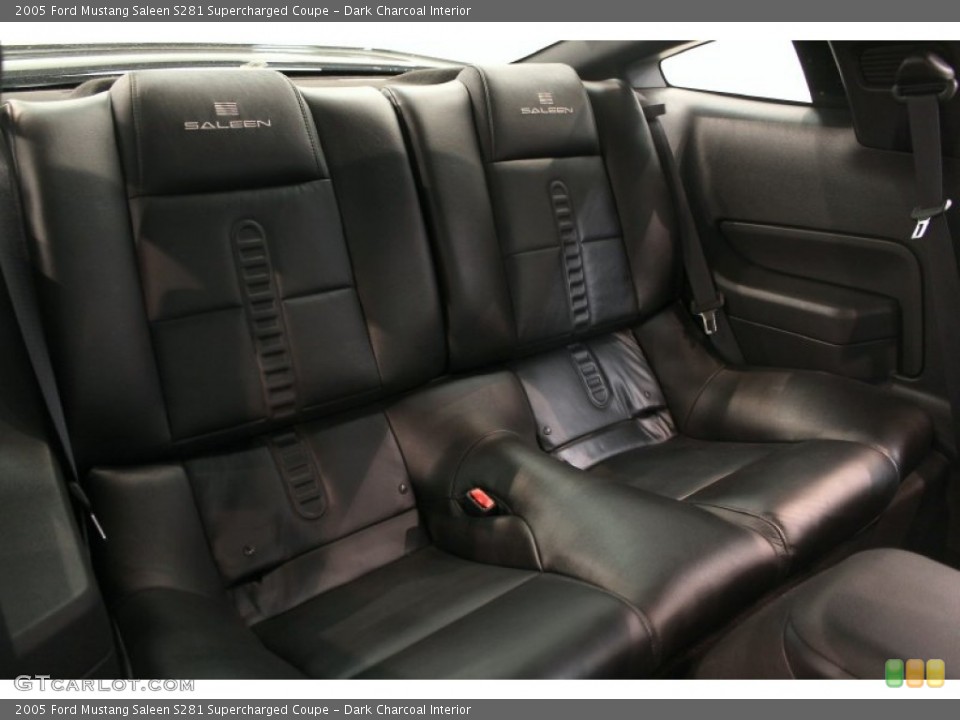 Dark Charcoal Interior Photo for the 2005 Ford Mustang Saleen S281 Supercharged Coupe #50499104