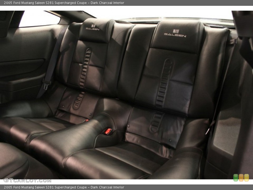 Dark Charcoal Interior Photo for the 2005 Ford Mustang Saleen S281 Supercharged Coupe #50499110
