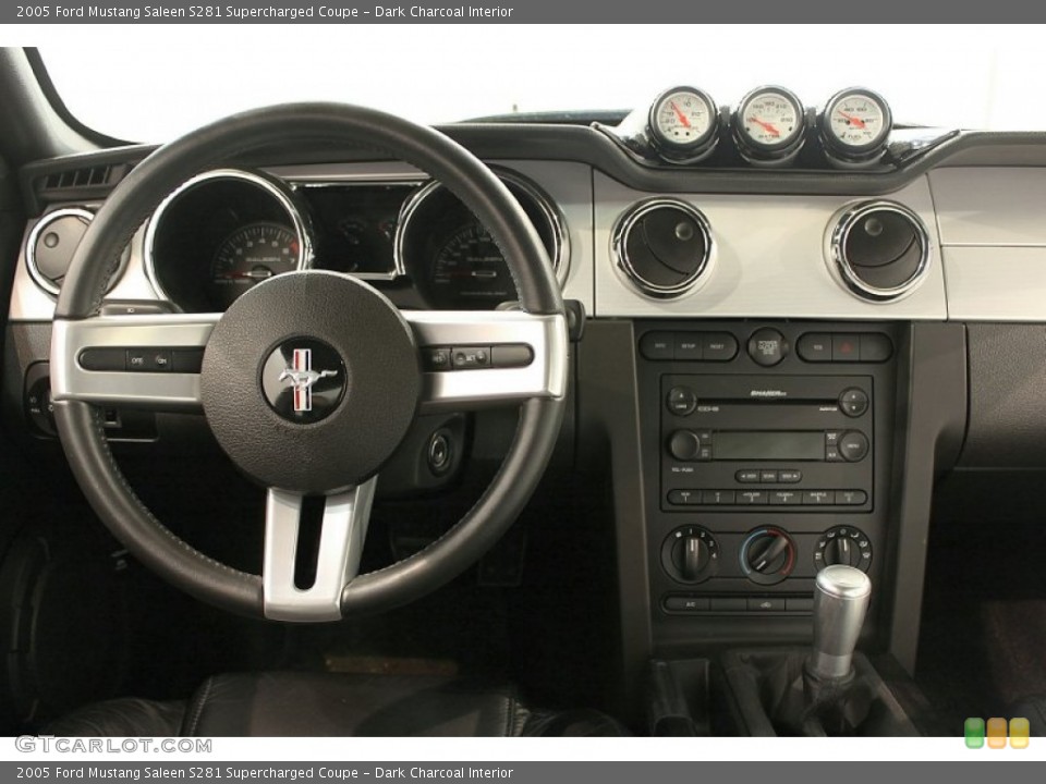 Dark Charcoal Interior Dashboard for the 2005 Ford Mustang Saleen S281 Supercharged Coupe #50499116