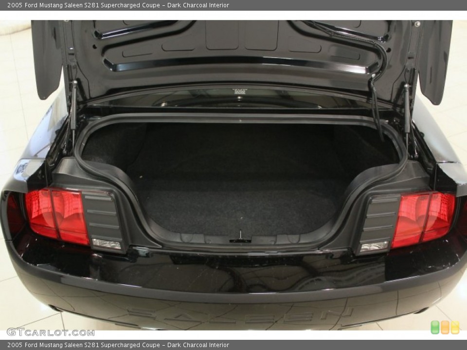 Dark Charcoal Interior Trunk for the 2005 Ford Mustang Saleen S281 Supercharged Coupe #50499122