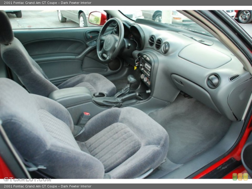 Dark Pewter Interior Photo for the 2001 Pontiac Grand Am GT Coupe #50499656
