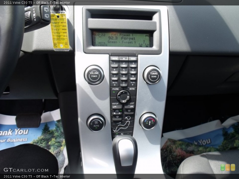 Off Black T-Tec Interior Controls for the 2011 Volvo C30 T5 #50501207