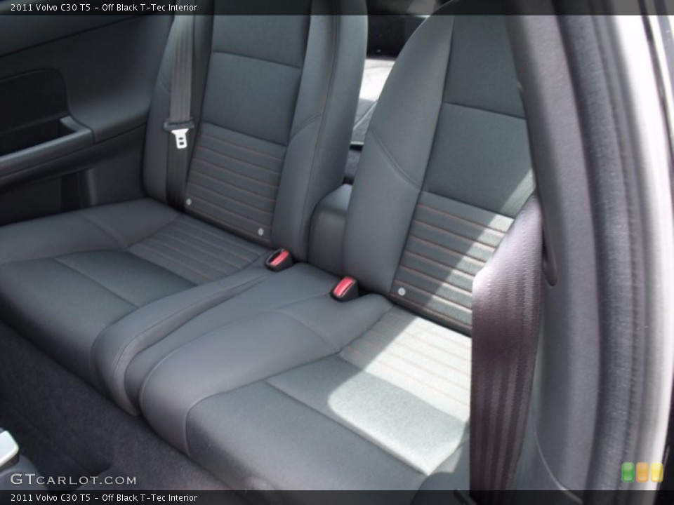 Off Black T-Tec Interior Photo for the 2011 Volvo C30 T5 #50501216