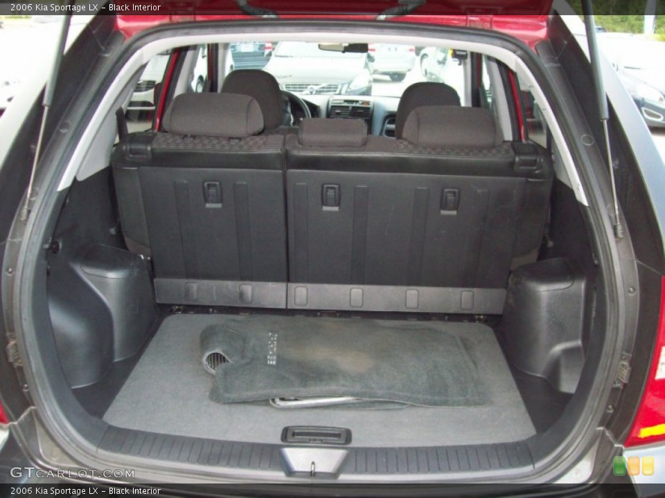 Black Interior Trunk for the 2006 Kia Sportage LX #50502478