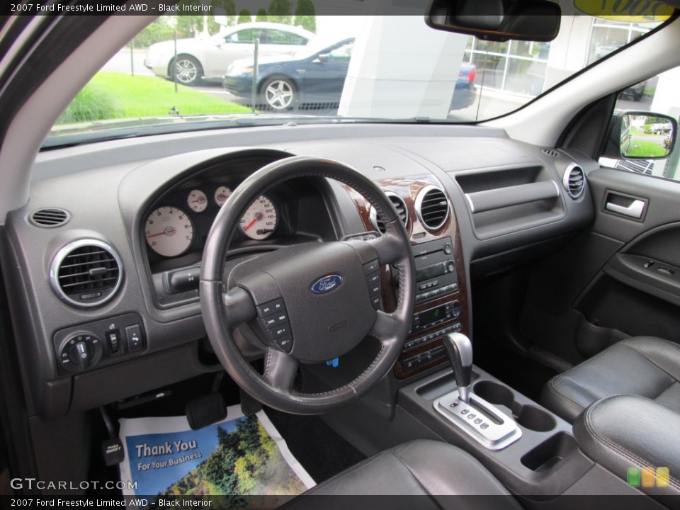 Black Interior Prime Interior for the 2007 Ford Freestyle Limited AWD #50503492