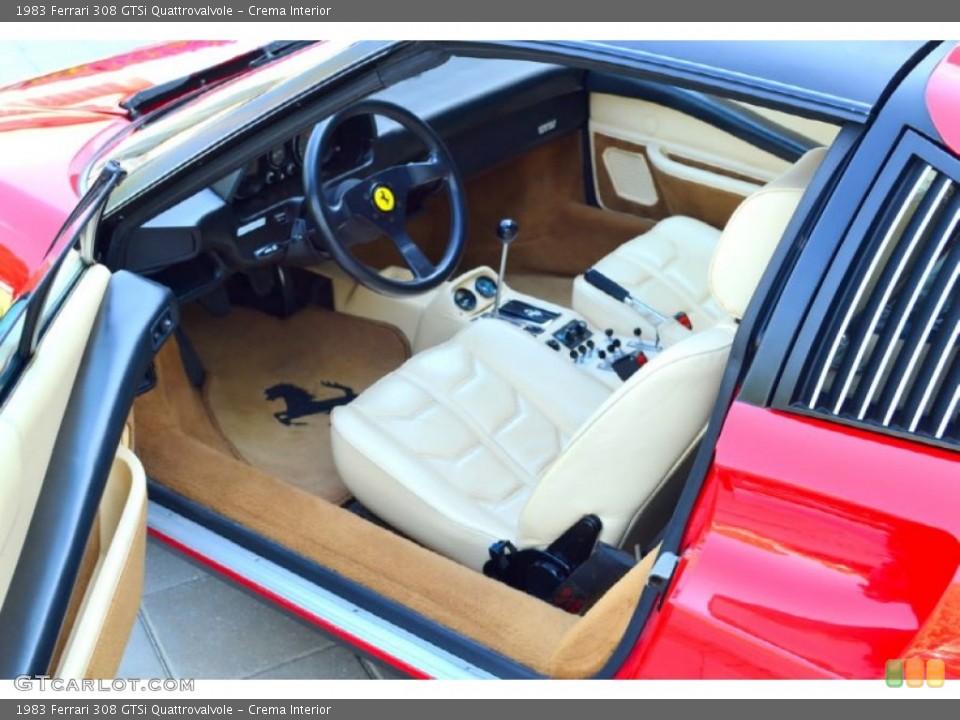 Crema Interior Photo for the 1983 Ferrari 308 GTSi Quattrovalvole #50503921