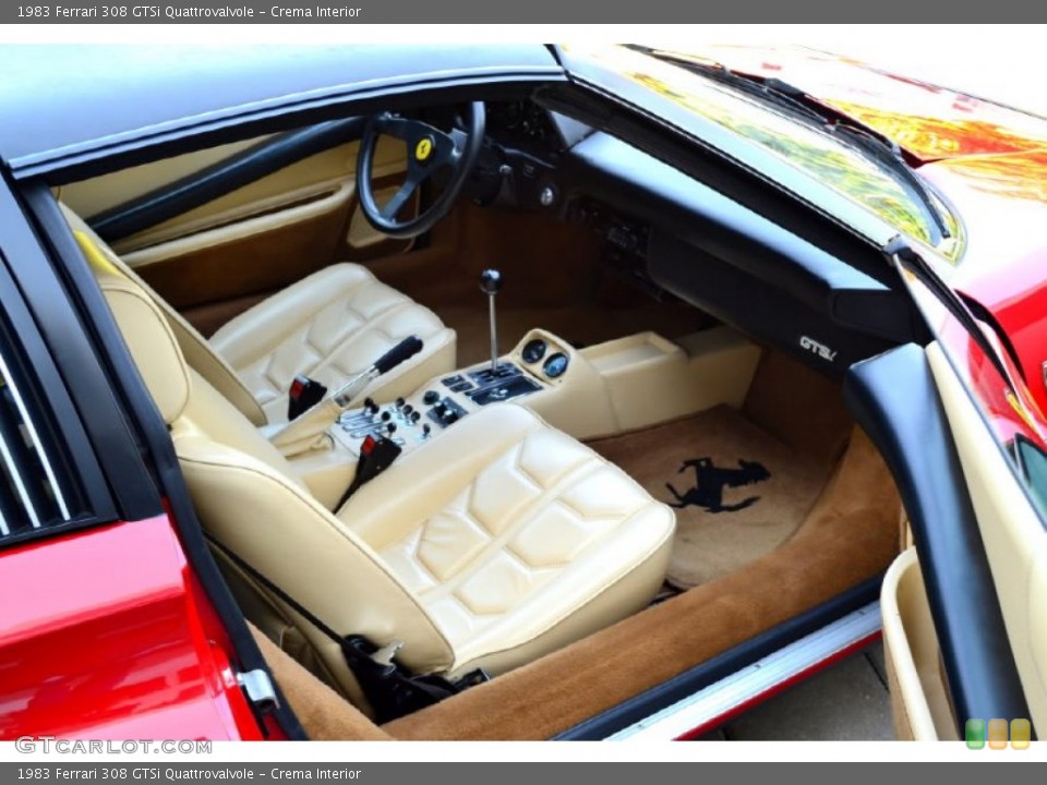 Crema Interior Photo for the 1983 Ferrari 308 GTSi Quattrovalvole #50503951