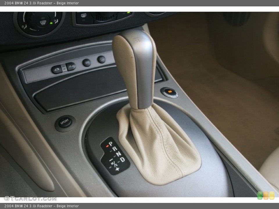Beige Interior Transmission for the 2004 BMW Z4 3.0i Roadster #50504410