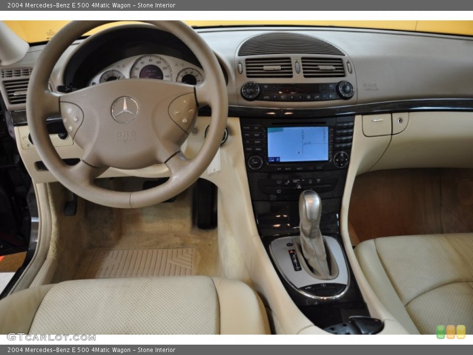 Stone Interior Dashboard for the 2004 Mercedes-Benz E 500 4Matic Wagon #50505394