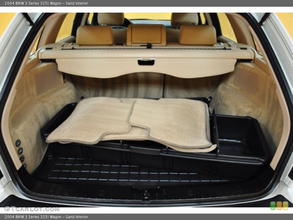 Sand Interior Trunk for the 2004 BMW 3 Series 325i Wagon #50505784