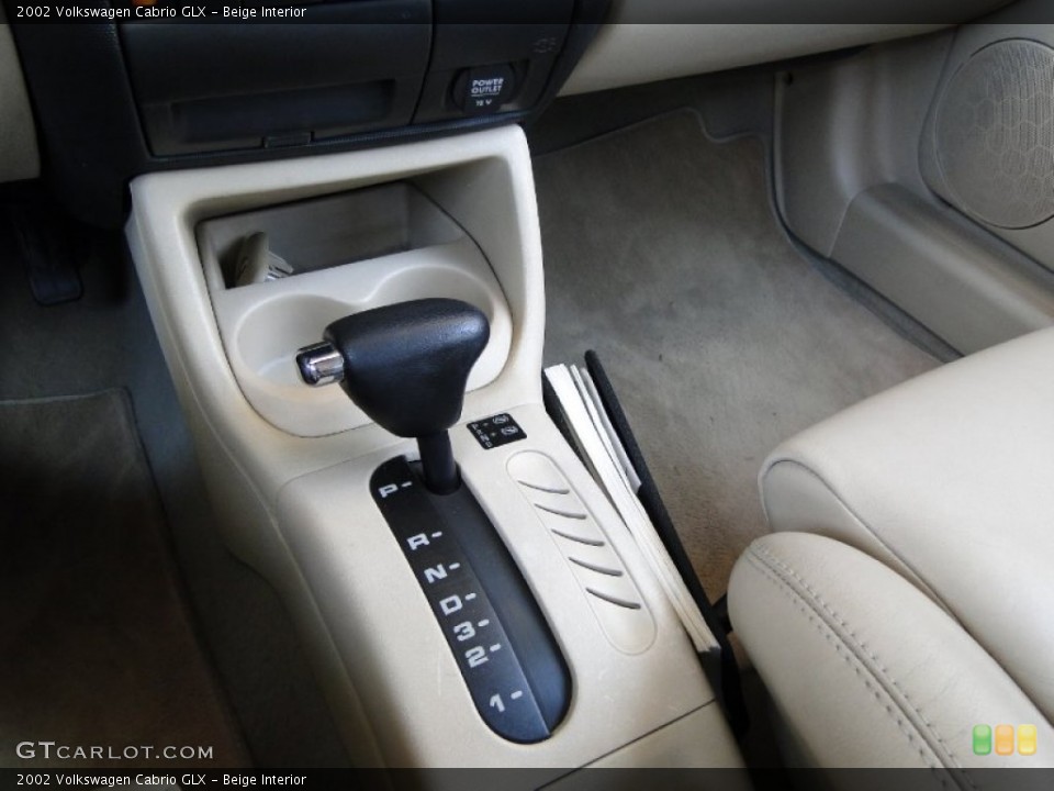 Beige Interior Transmission for the 2002 Volkswagen Cabrio GLX #50506030