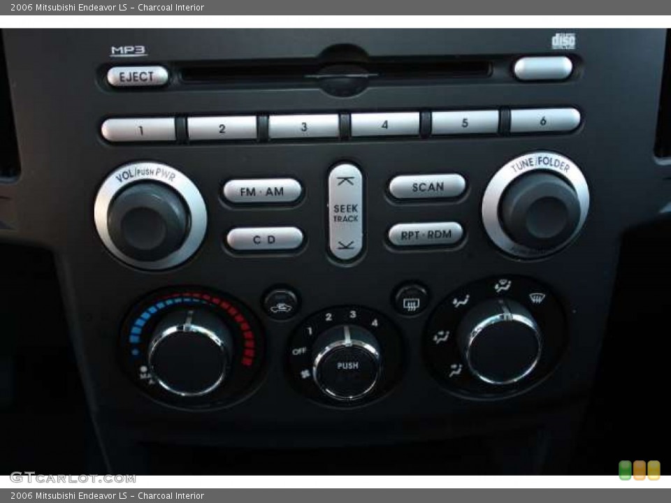 Charcoal Interior Controls for the 2006 Mitsubishi Endeavor LS #50506729
