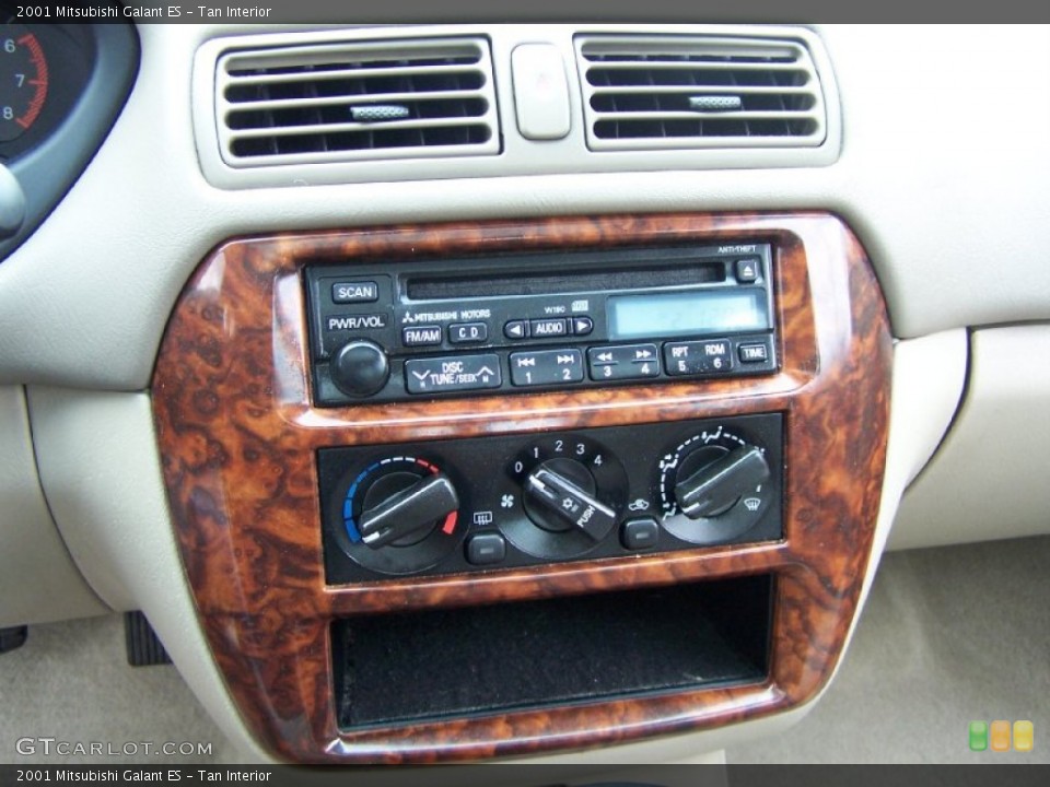 Tan Interior Controls for the 2001 Mitsubishi Galant ES #50506936