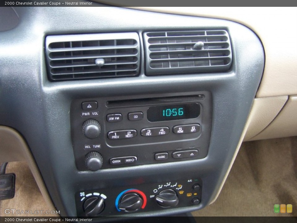 Neutral Interior Controls for the 2000 Chevrolet Cavalier Coupe #50507179