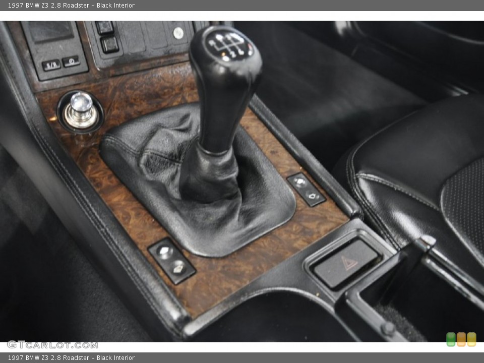 Black Interior Transmission for the 1997 BMW Z3 2.8 Roadster #50507652