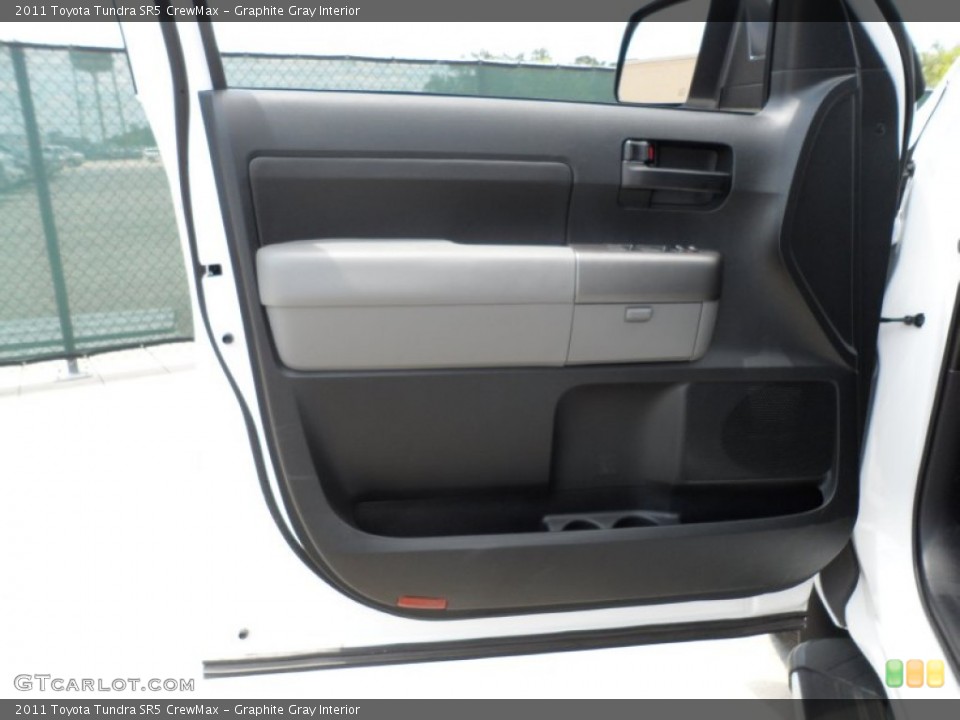 Graphite Gray Interior Door Panel for the 2011 Toyota Tundra SR5 CrewMax #50508538