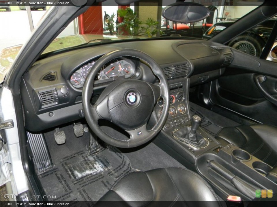 Black Interior Prime Interior for the 2000 BMW M Roadster #50509018