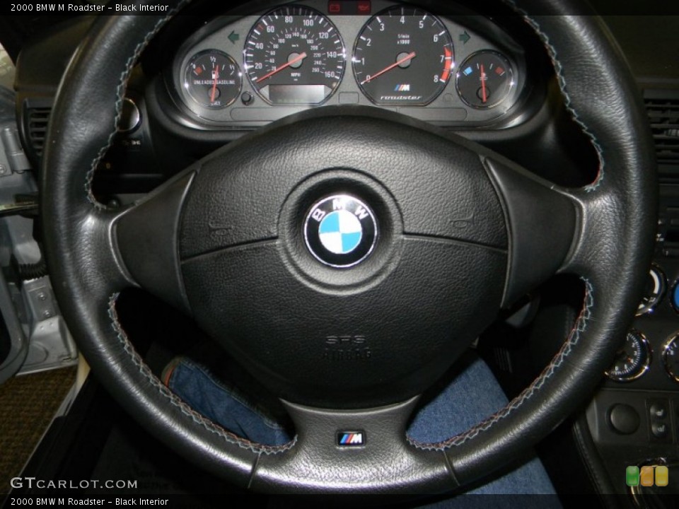 Black Interior Steering Wheel for the 2000 BMW M Roadster #50509078