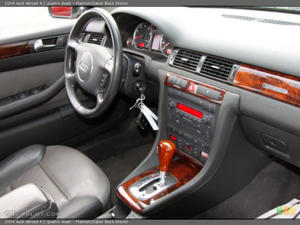 Platinum/Saber Black Interior Photo for the 2004 Audi Allroad 4.2 quattro Avant #50509087