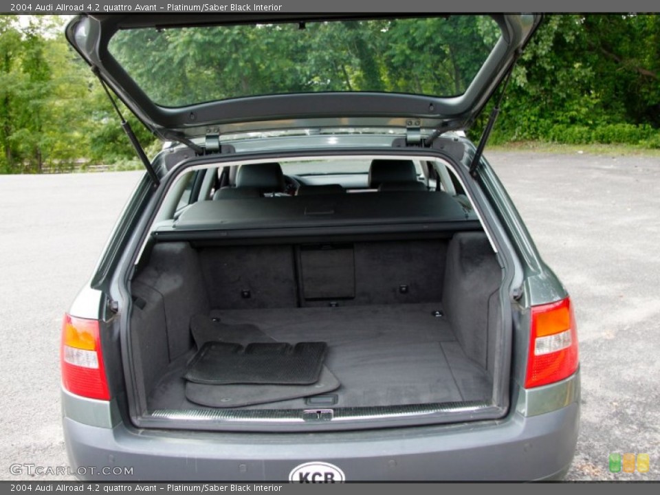 Platinum/Saber Black Interior Trunk for the 2004 Audi Allroad 4.2 quattro Avant #50509129