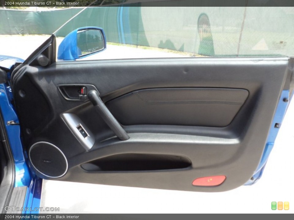 Black Interior Door Panel for the 2004 Hyundai Tiburon GT #50509243