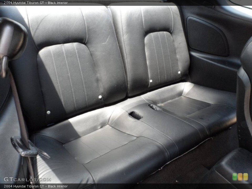 Black Interior Photo for the 2004 Hyundai Tiburon GT #50509315