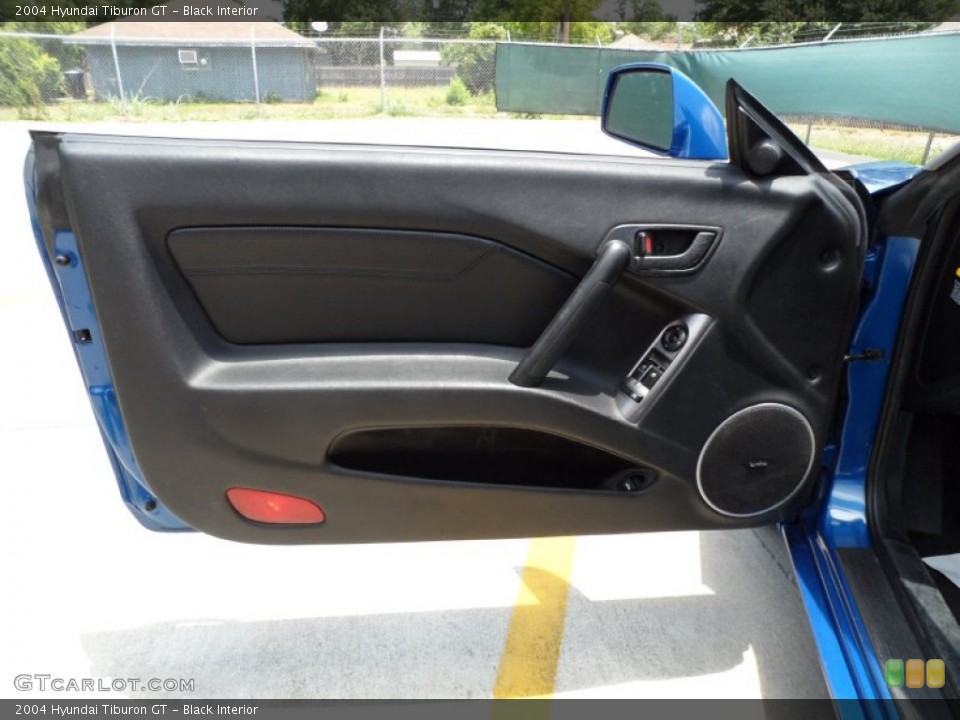 Black Interior Door Panel for the 2004 Hyundai Tiburon GT #50509330