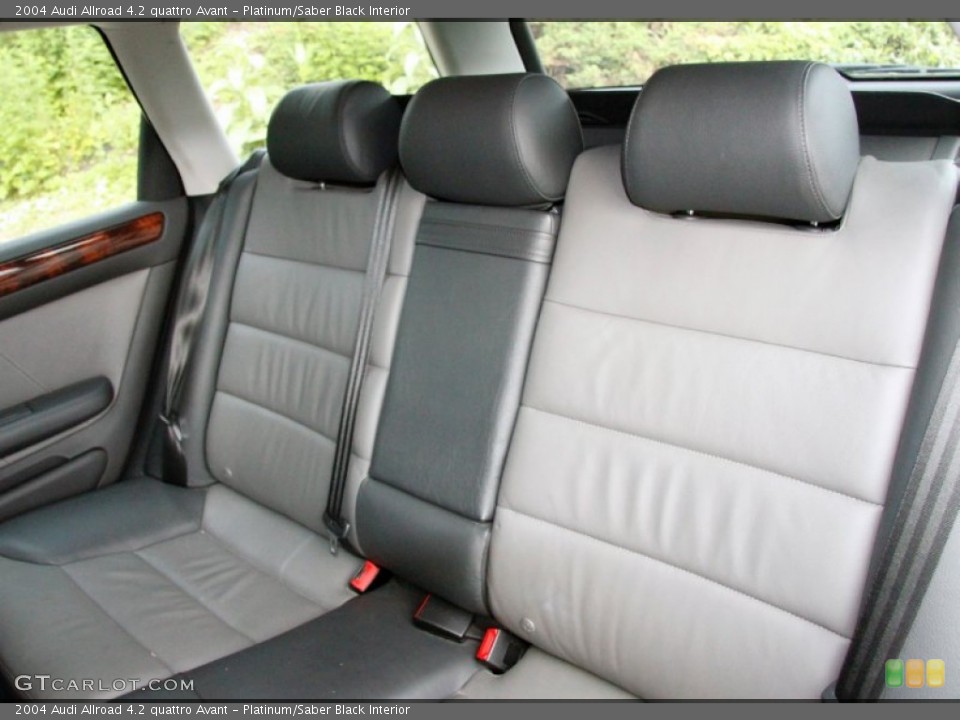 Platinum/Saber Black Interior Photo for the 2004 Audi Allroad 4.2 quattro Avant #50509333