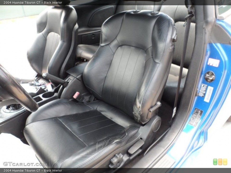 Black Interior Photo for the 2004 Hyundai Tiburon GT #50509360