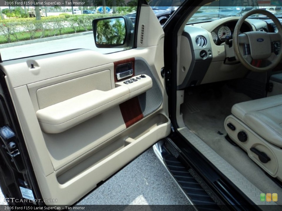 Tan Interior Photo for the 2006 Ford F150 Lariat SuperCab #50511115